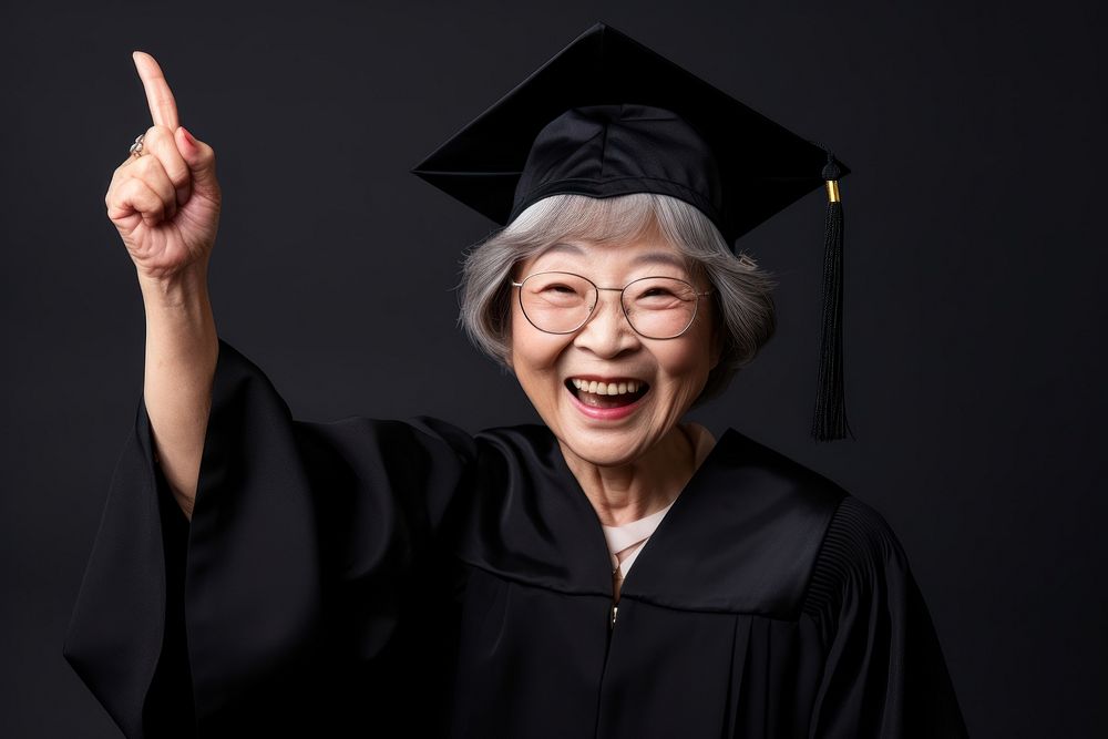 Graduation celebration female adult. AI generated Image by rawpixel.