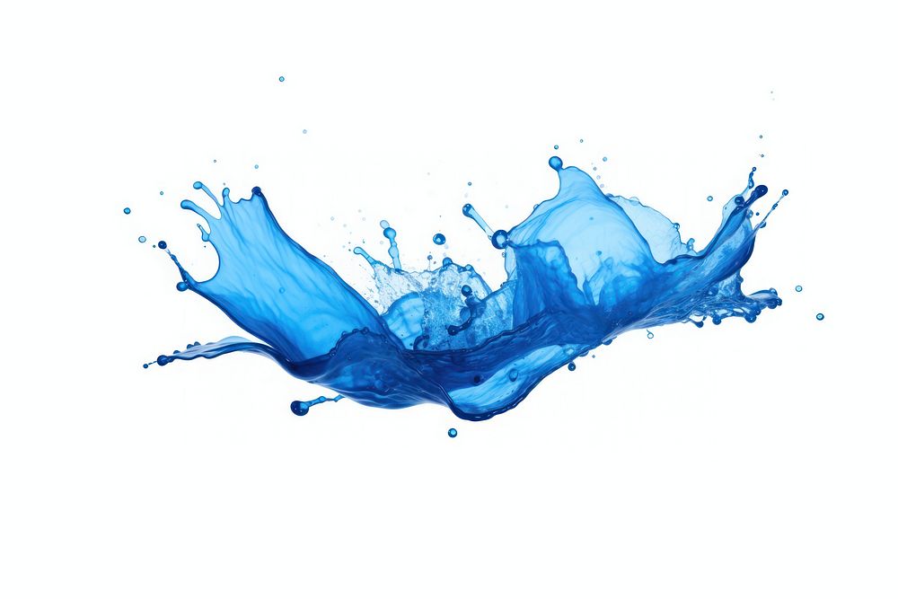 Backgrounds blue white background splattered. AI generated Image by rawpixel.