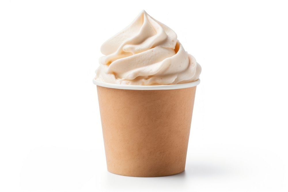 Cup dessert gelato cream. AI generated Image by rawpixel.