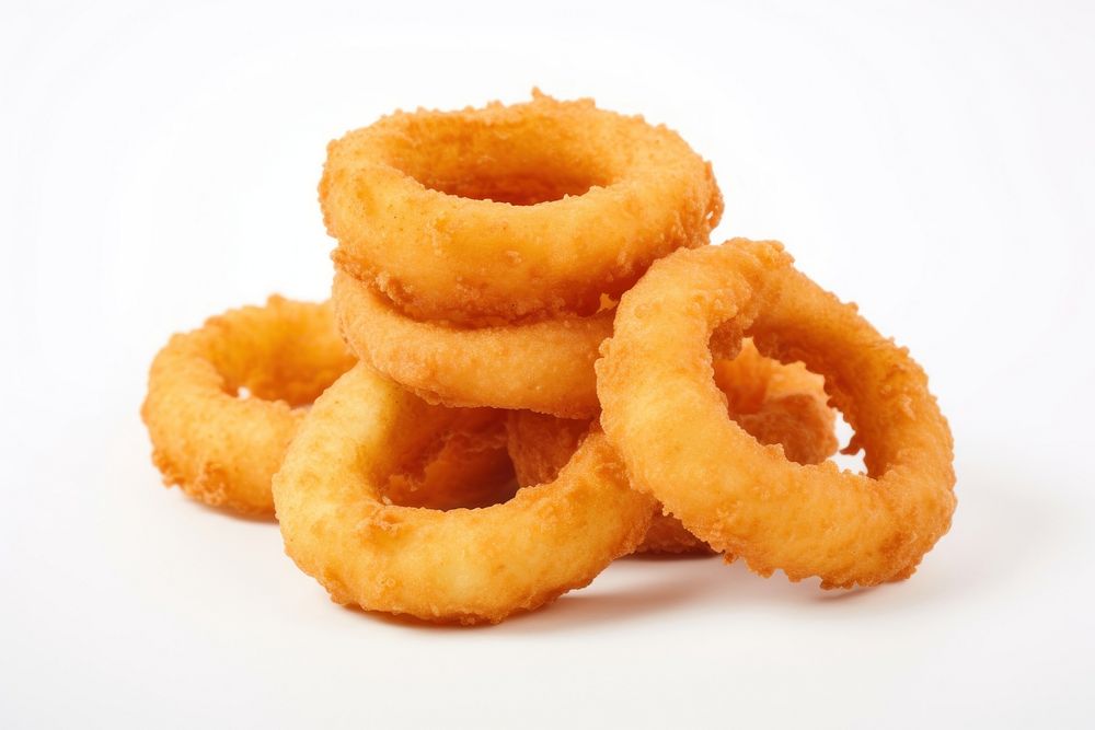 Onion rings food freshness doughnut. AI generated Image by rawpixel.