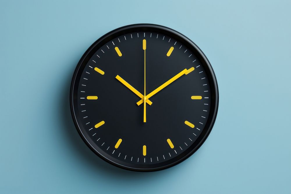 Clock deadline accuracy number. AI generated Image by rawpixel.