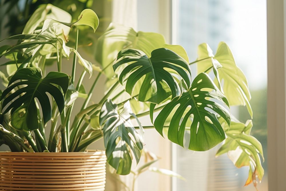 Plant houseplant window leaf. 