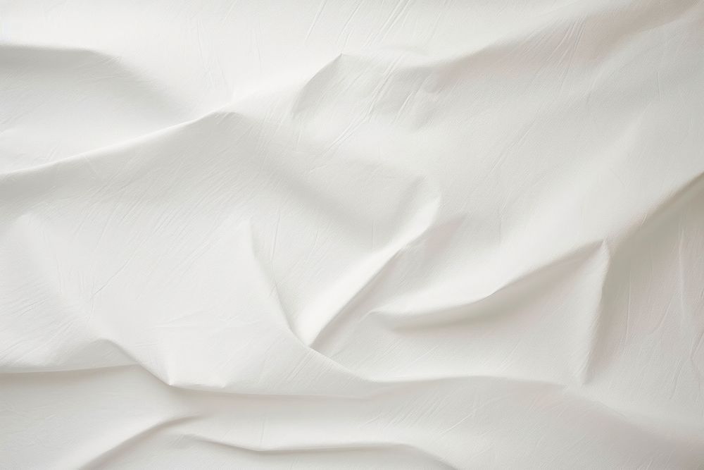 White textured paper bed. AI generated Image by rawpixel.