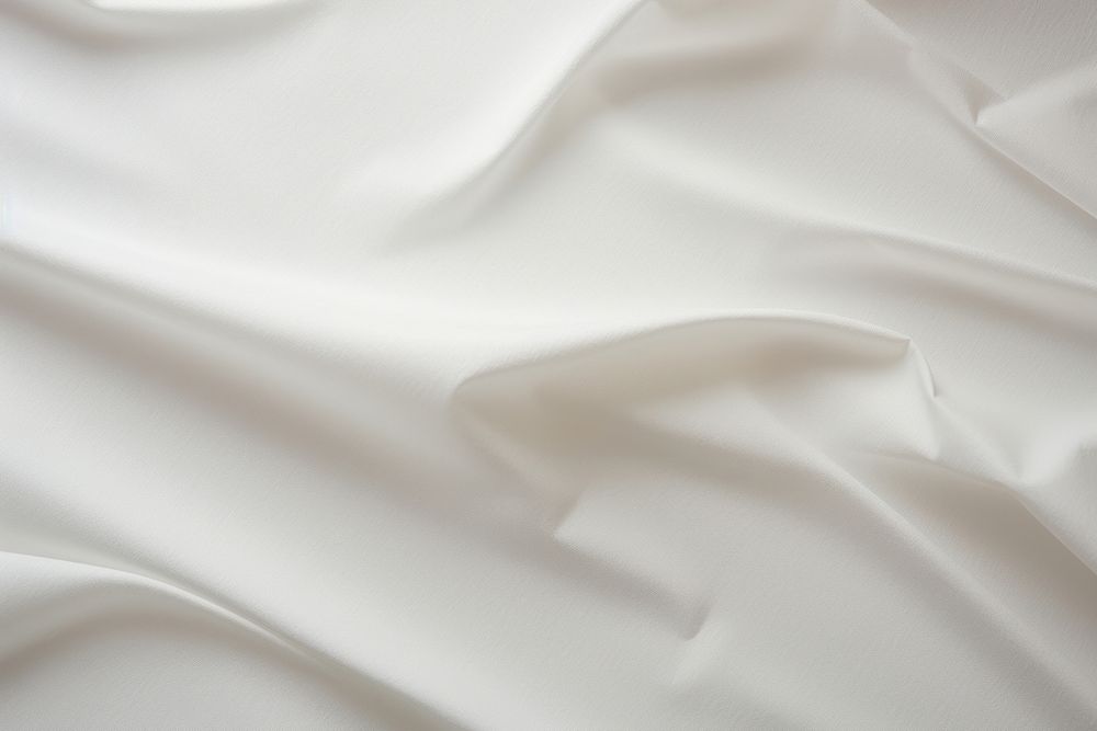 White textured smooth silk. AI generated Image by rawpixel.