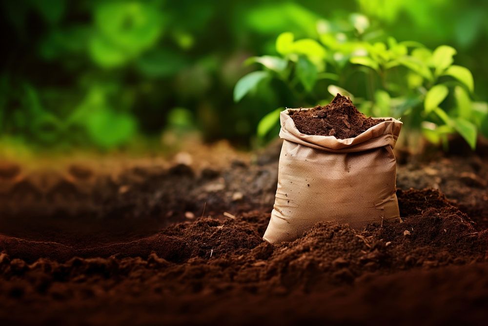 Garden soil gardening outdoors. AI generated Image by rawpixel.