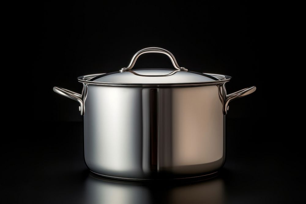 Kitchen silver pot appliance. AI generated Image by rawpixel.