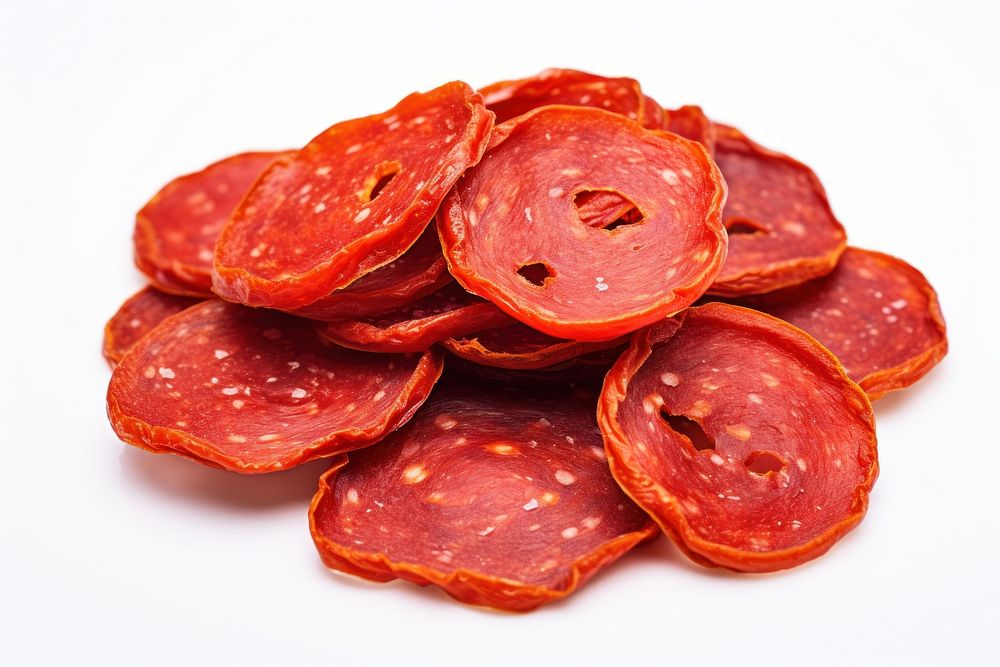 Pepperoni food mettwurst vegetable. AI generated Image by rawpixel.