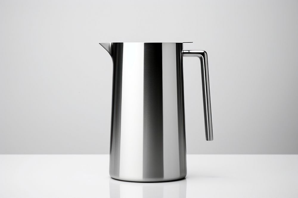Jug tableware white background coffeemaker. AI generated Image by rawpixel.