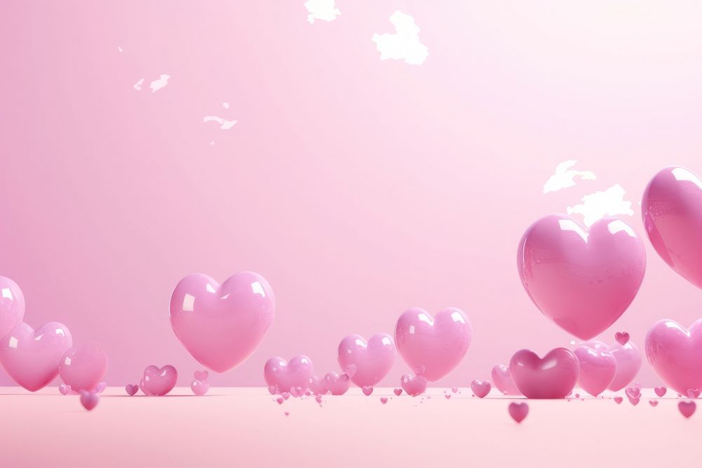 Backgrounds balloon heart pink. 