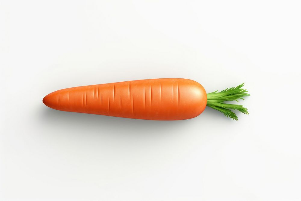 Carrot vegetable plant food. 