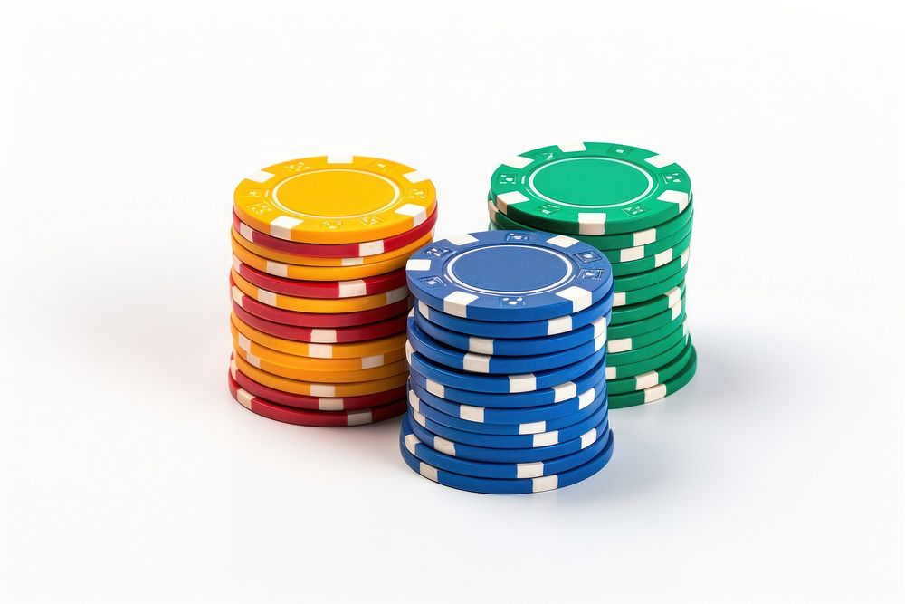 Gambling casino game white background. AI generated Image by rawpixel.