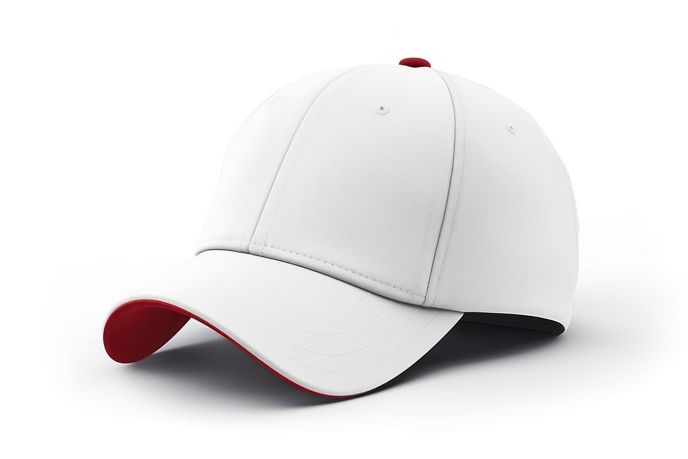 Cap white background baseball cap headwear. AI generated Image by rawpixel.