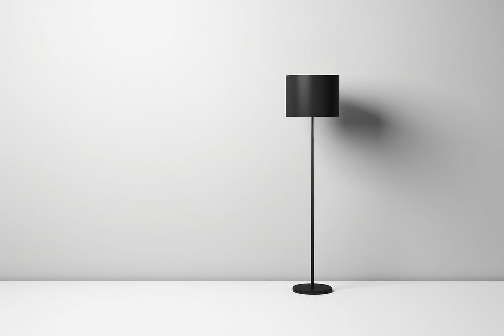 Lamp lampshade black technology. AI generated Image by rawpixel.