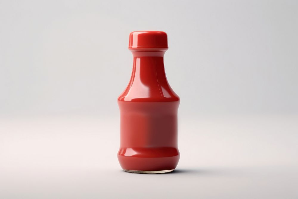 Ketchup bottle label food. AI generated Image by rawpixel.