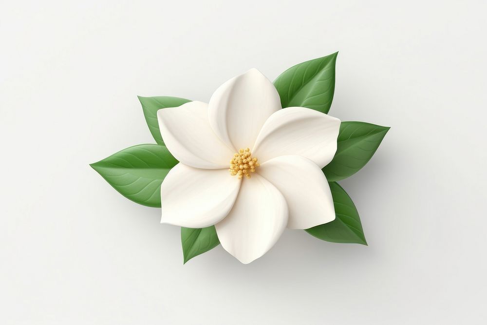 Flower jewelry brooch petal. AI generated Image by rawpixel.