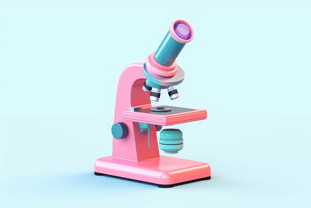 Microscope science magnification technology. AI generated Image by rawpixel.