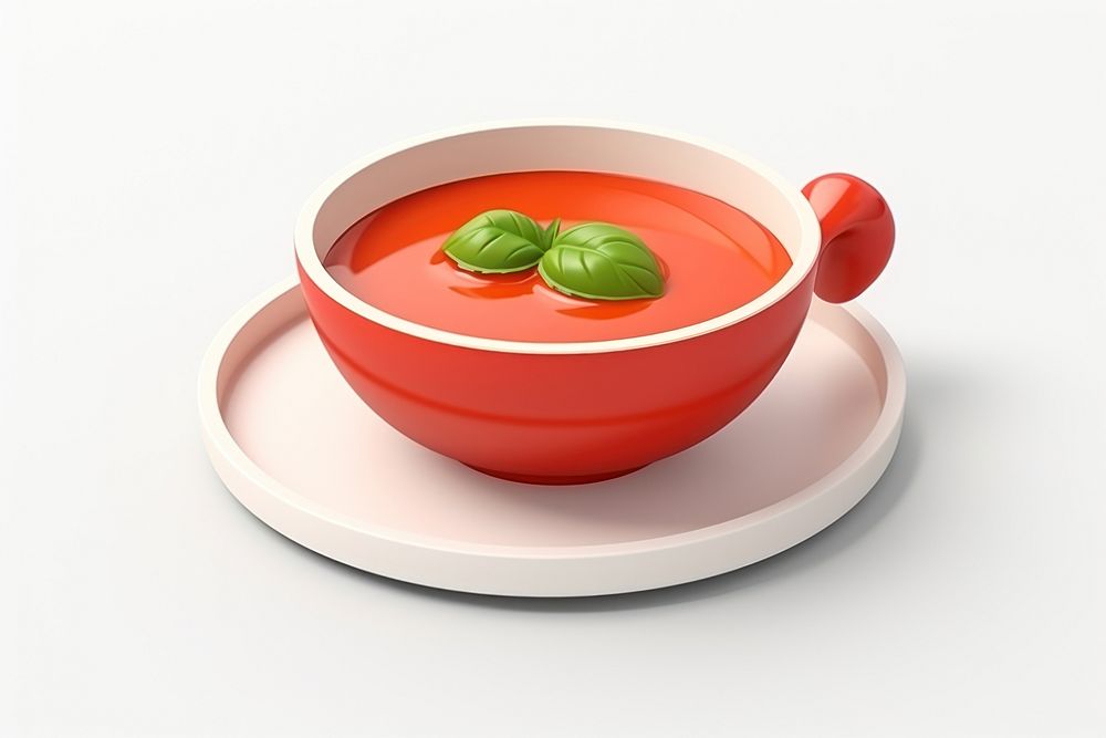 Soup bowl dish food. AI generated Image by rawpixel.
