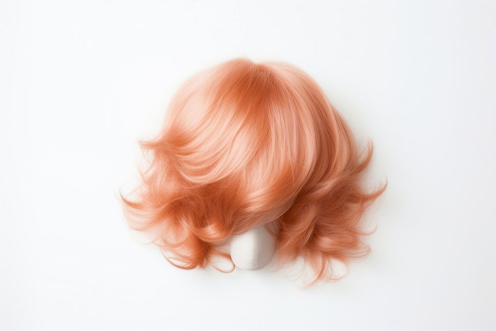Wig portrait photography hairstyle. AI generated Image by rawpixel.