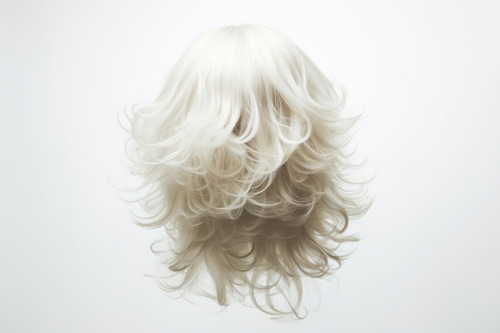 Wig portrait adult white. AI generated Image by rawpixel.