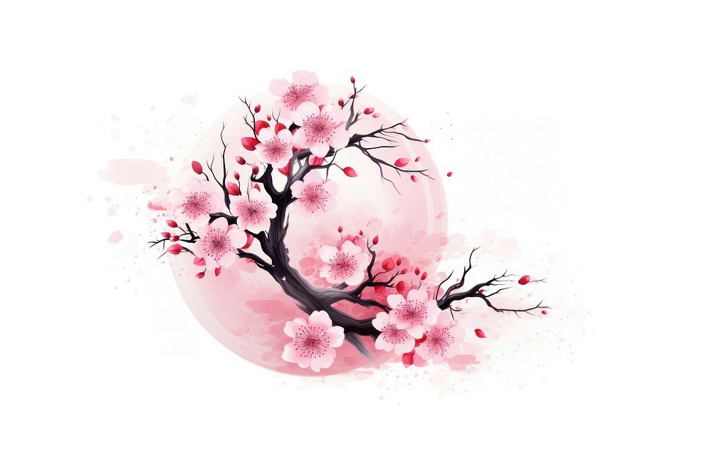 Blossom flower plant springtime. AI generated Image by rawpixel.