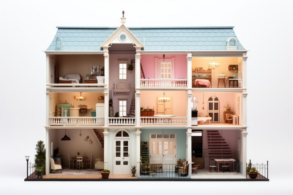 House architecture building toy. AI generated Image by rawpixel.