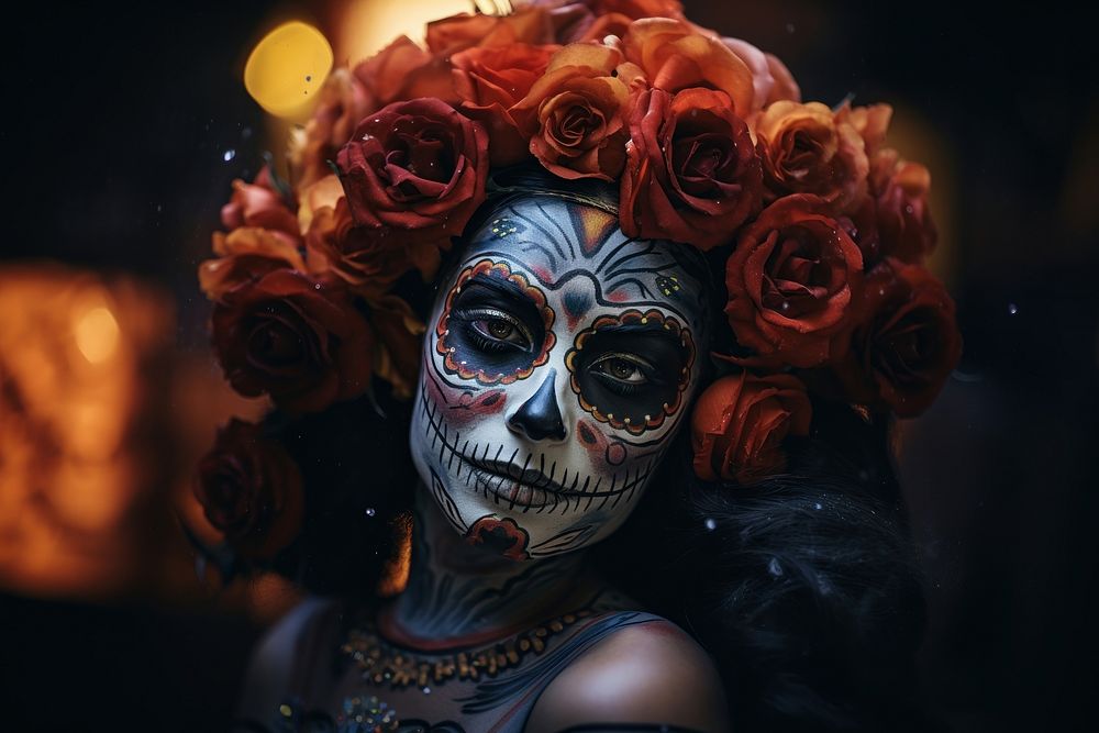 Halloween festival flower representation. AI generated Image by rawpixel.