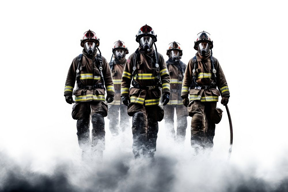 Fire firefighter helmet person. AI generated Image by rawpixel.