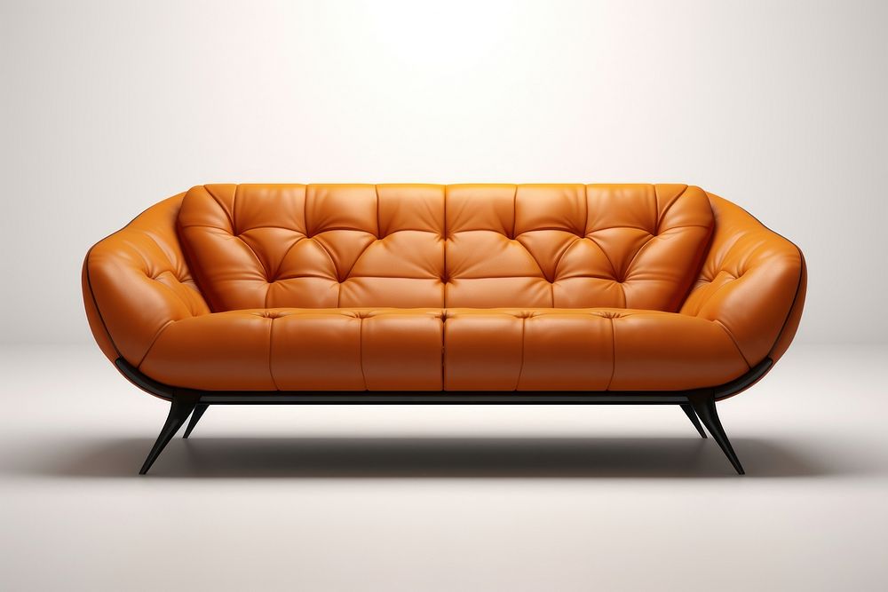 Modern sofa furniture comfortable simplicity. AI generated Image by rawpixel.