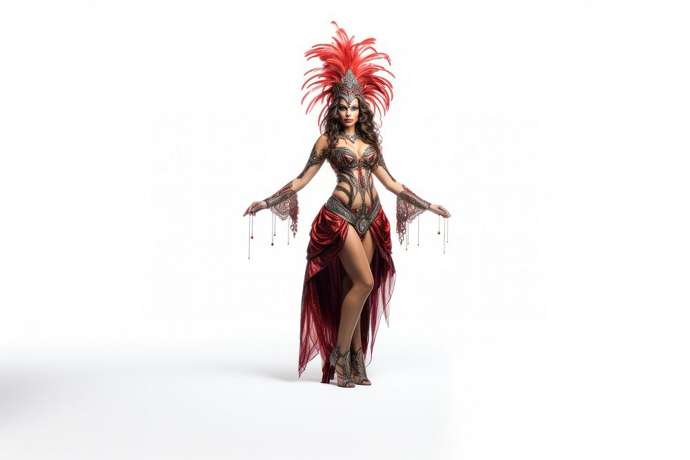 Costume dancing adult woman. AI generated Image by rawpixel.
