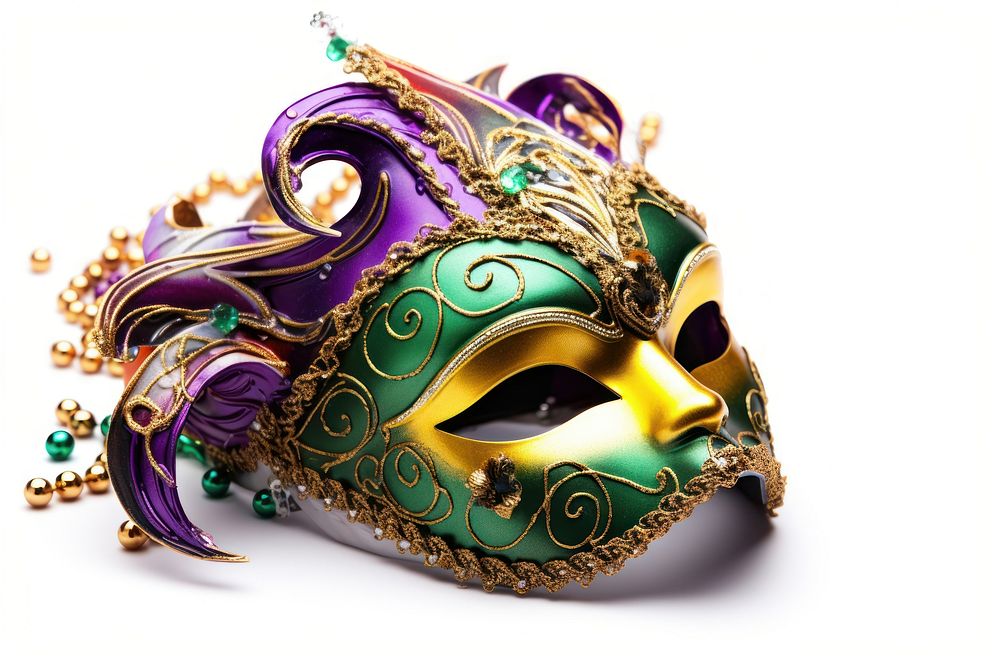 Carnival jewelry parade mask. AI generated Image by rawpixel.