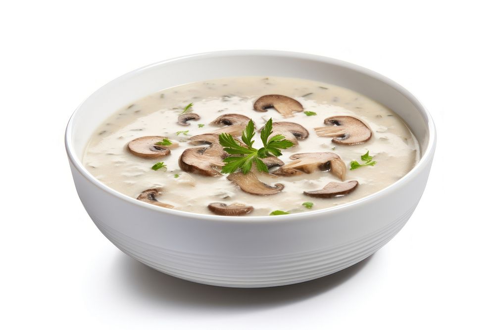 Food mushroom soup meal. AI generated Image by rawpixel.