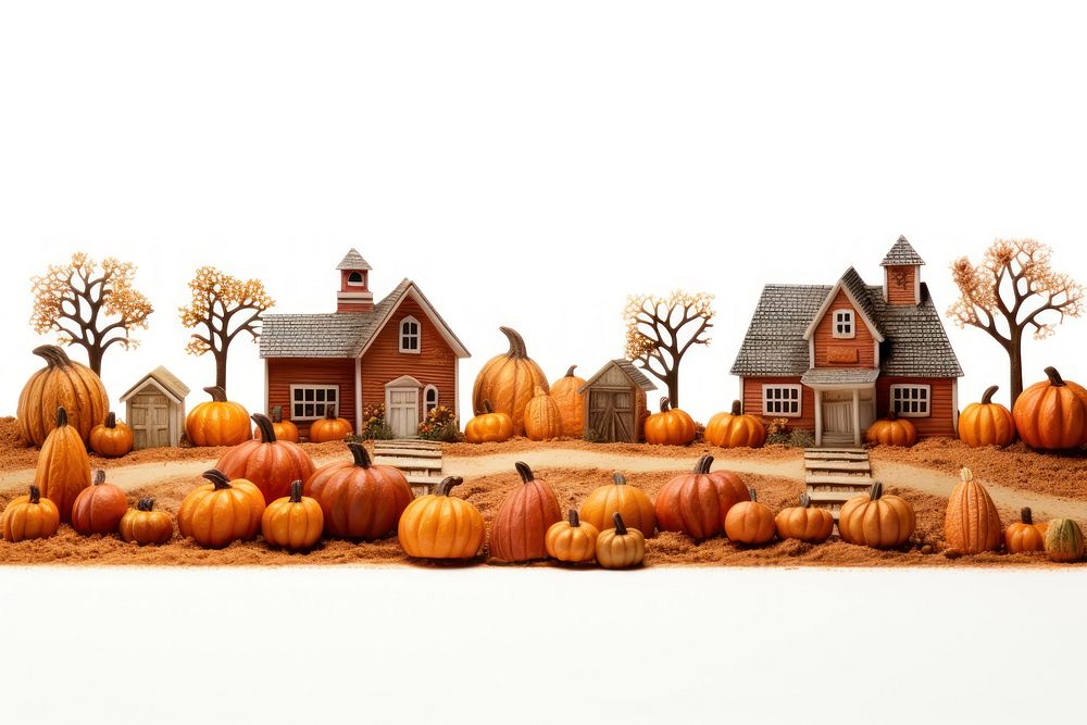 Pumpkin architecture vegetable building. AI generated Image by rawpixel.