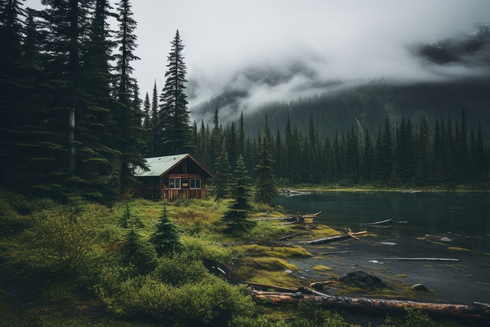 Architecture wilderness outdoors building. AI generated Image by rawpixel.