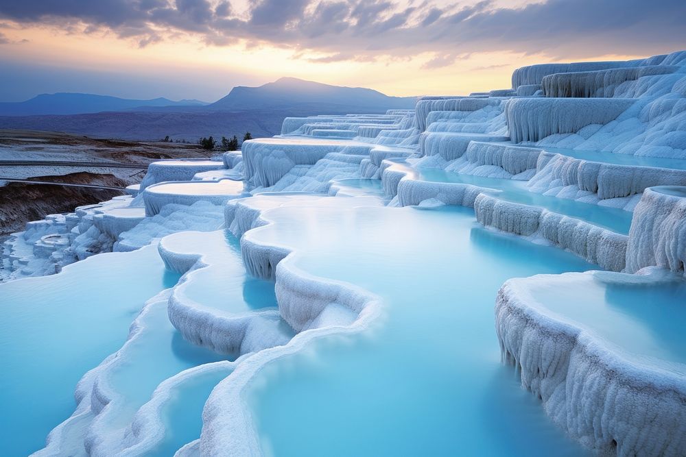 Landscape mountain outdoors glacier. AI | Free Photo - rawpixel