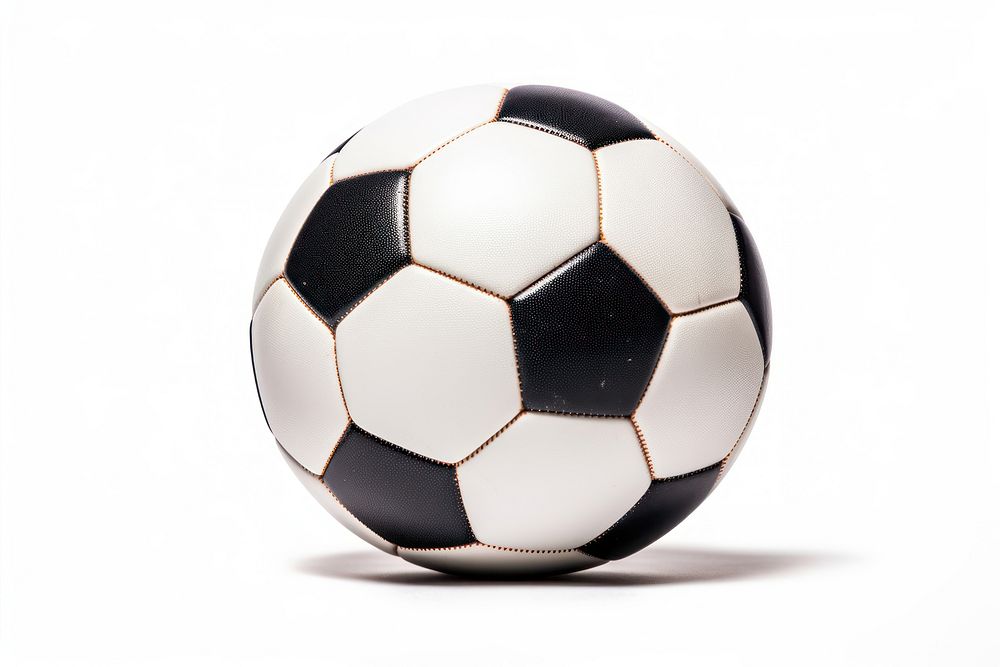 Football sports soccer white background. 