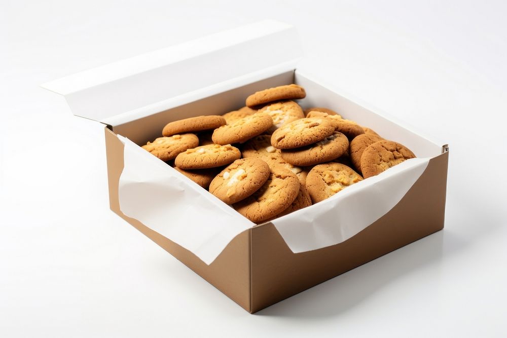 Cookie box biscuit food. AI generated Image by rawpixel.