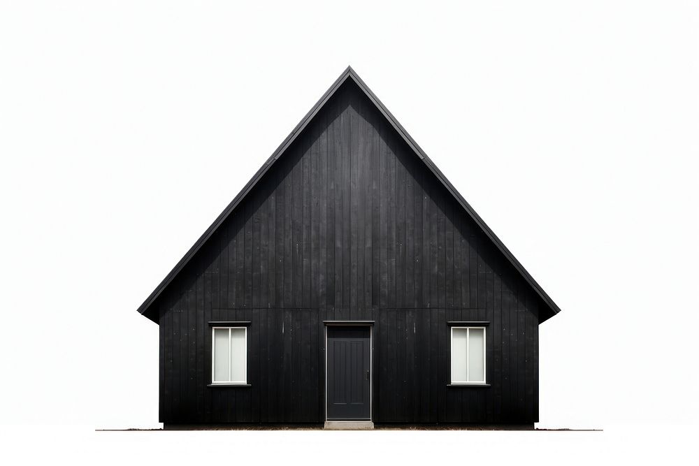 Haunted house architecture building black. AI generated Image by rawpixel.