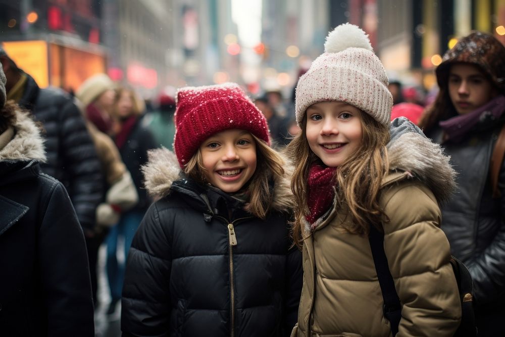 Holiday jacket beanie street. 