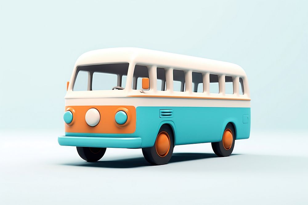 Bus vehicle minibus wheel. AI generated Image by rawpixel.