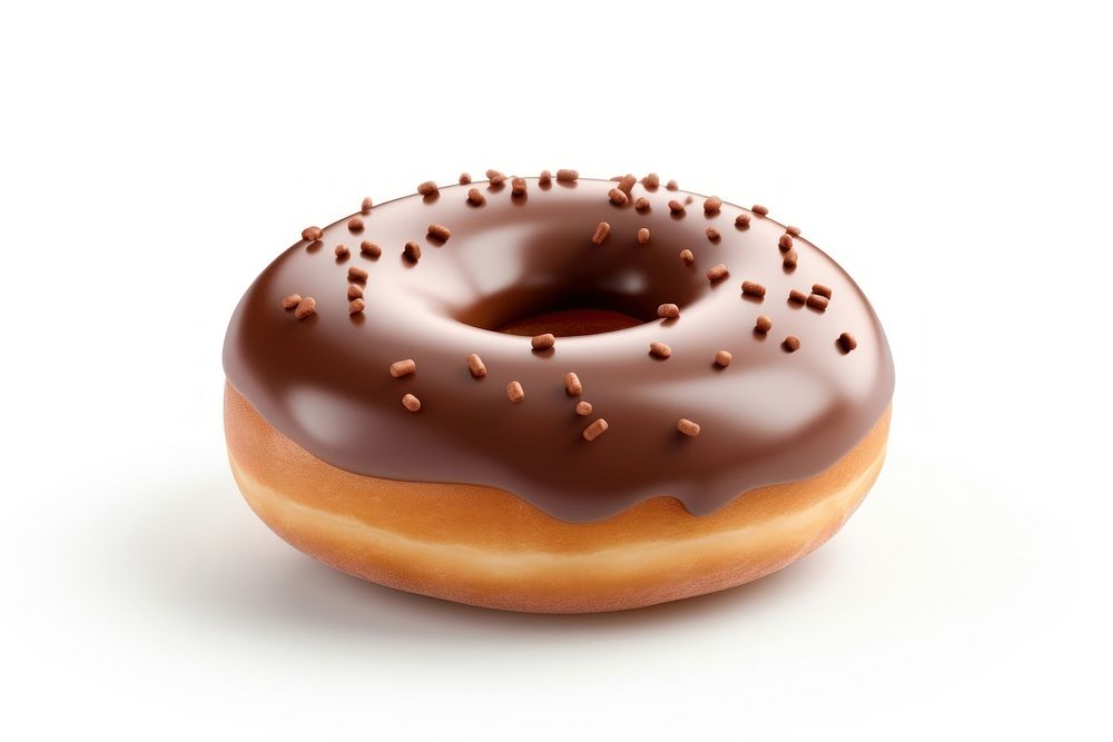 Donut dessert bagel food. AI generated Image by rawpixel.