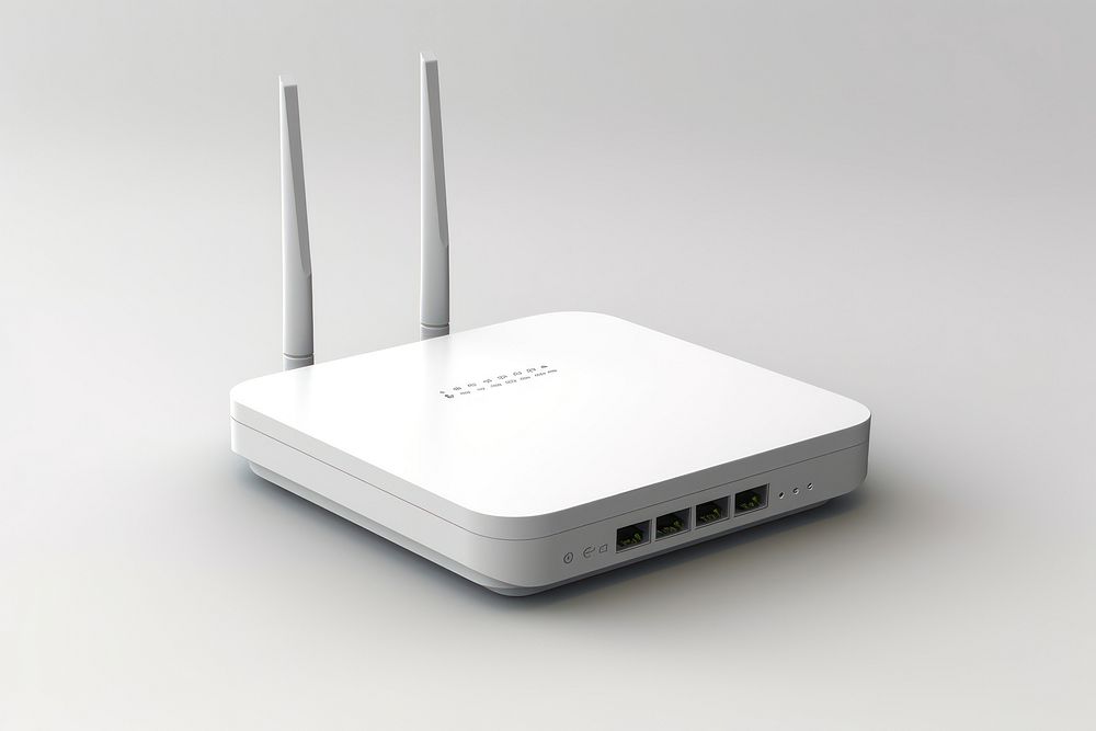 Wireless router electronics technology hardware. AI generated Image by rawpixel.