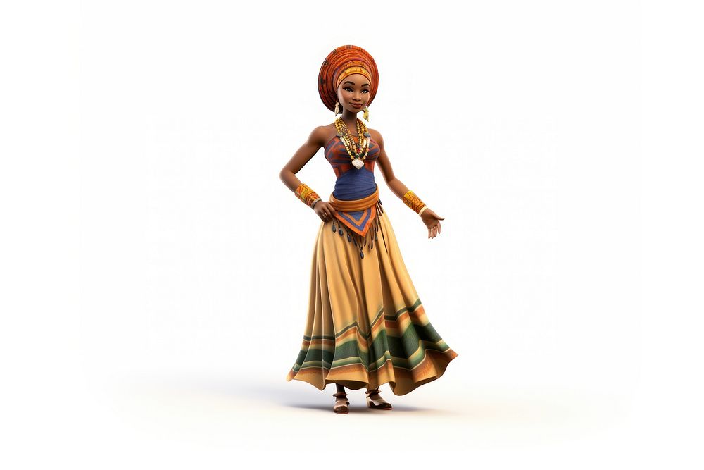 Figurine dancing cartoon adult. AI generated Image by rawpixel.