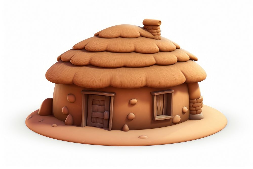 Architecture building cartoon house. AI generated Image by rawpixel.