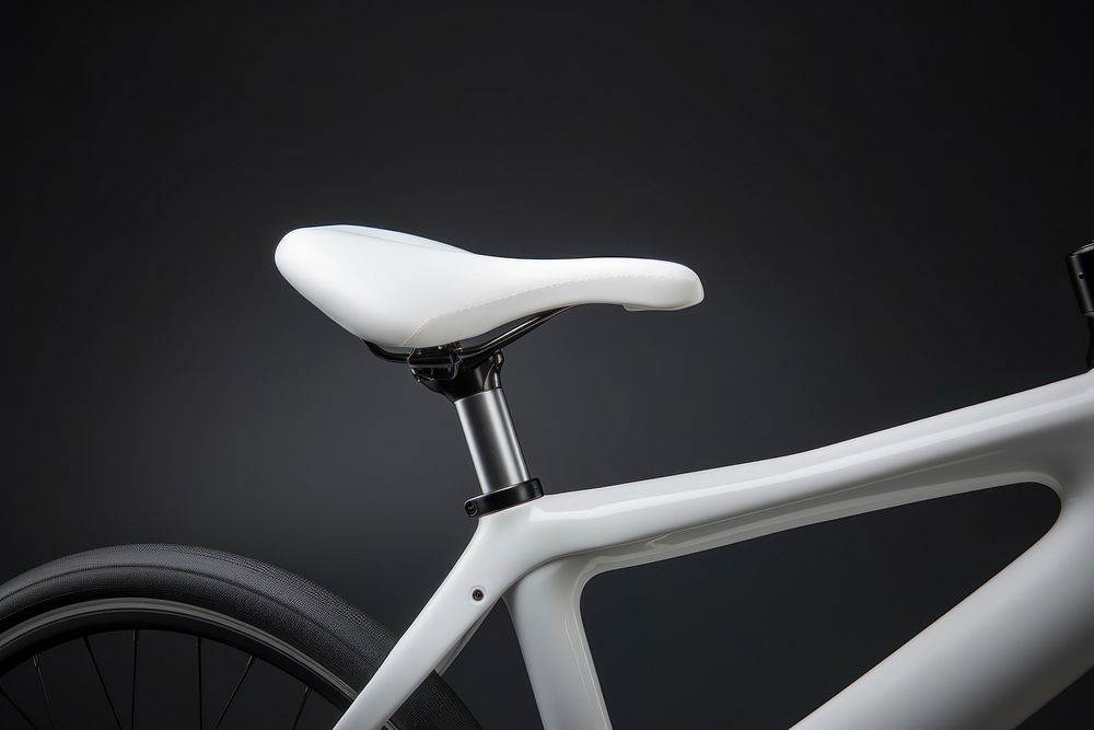 Bicycle vehicle white transportation. AI generated Image by rawpixel.