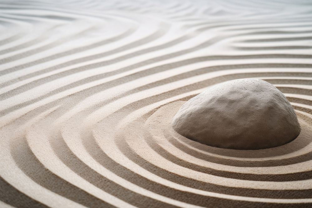 Sand outdoors nature tranquility. AI generated Image by rawpixel.