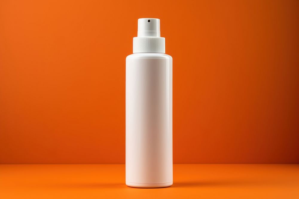 Bottle cosmetics cylinder lotion. 