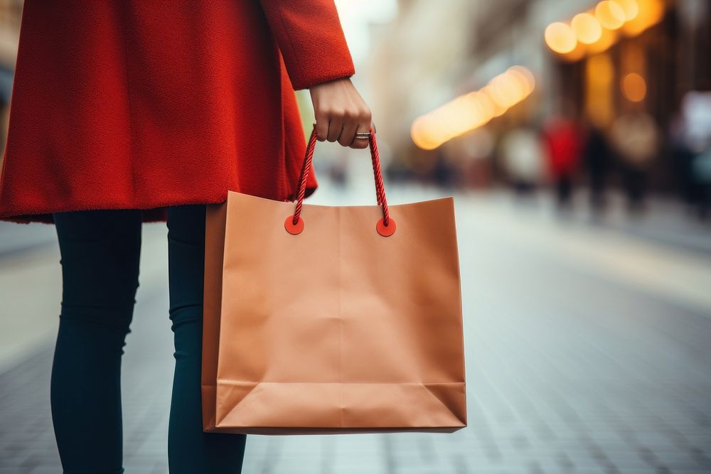 Bag outdoors shopping handbag. 