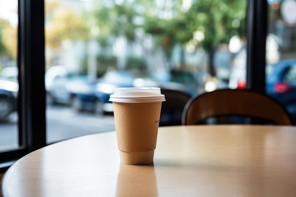 Takeaway coffee cup in a car, free image by rawpixel.com