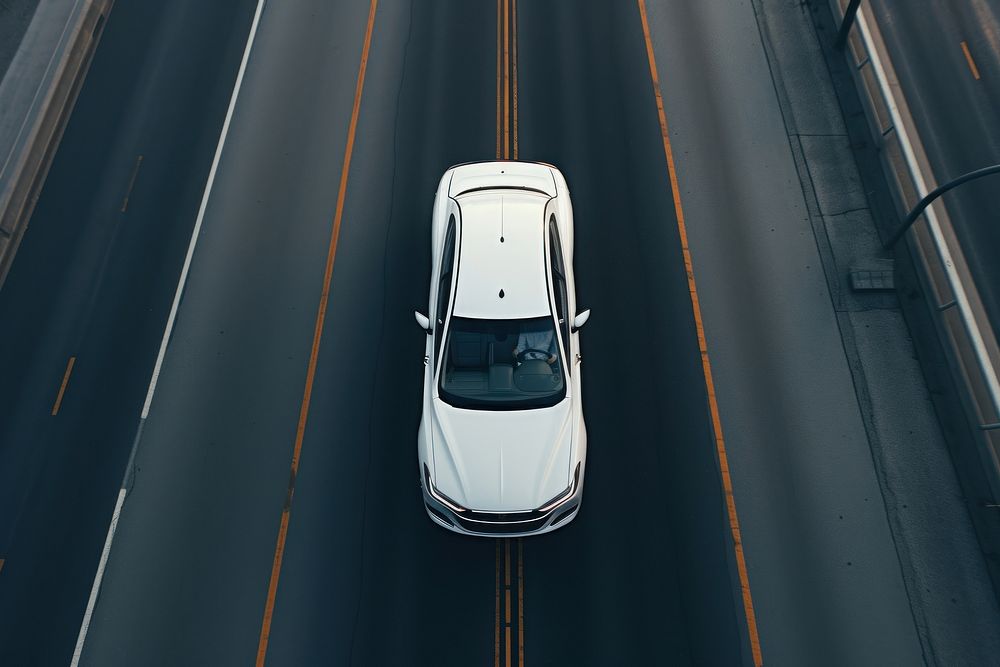 Car vehicle highway infrastructure. AI generated Image by rawpixel.