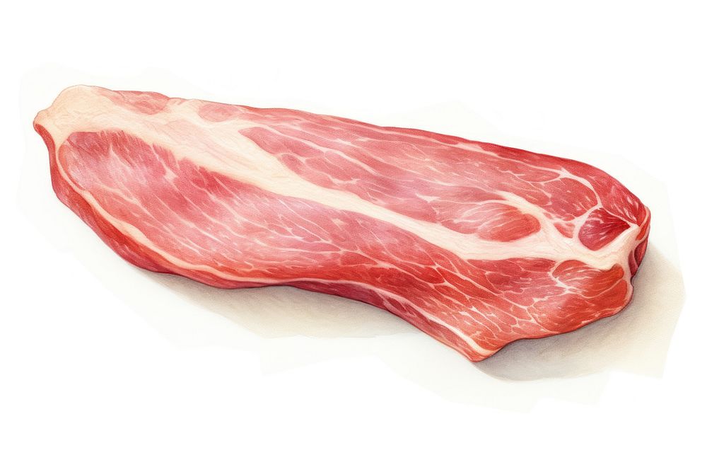 Meat pork beef food. AI generated Image by rawpixel.